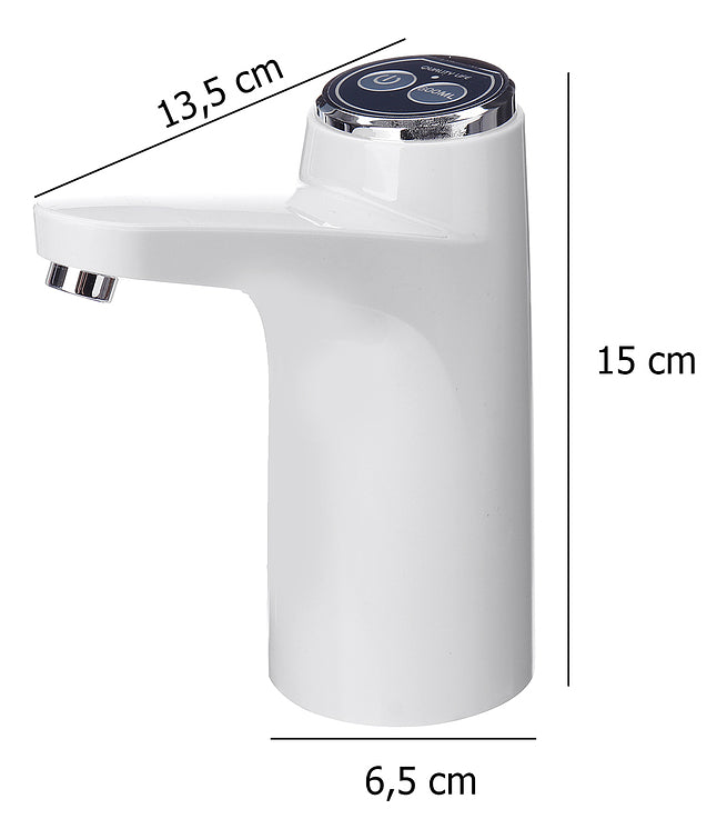 Dispensador Agua Eléctrico Usb Recargable Touch Inteligente