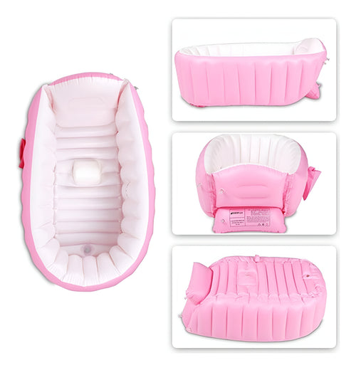 Bañera Inflable Plegable Portátil Para Bebés