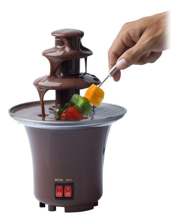 Máquina Cascada Fondue Chocolate 3 Pisos