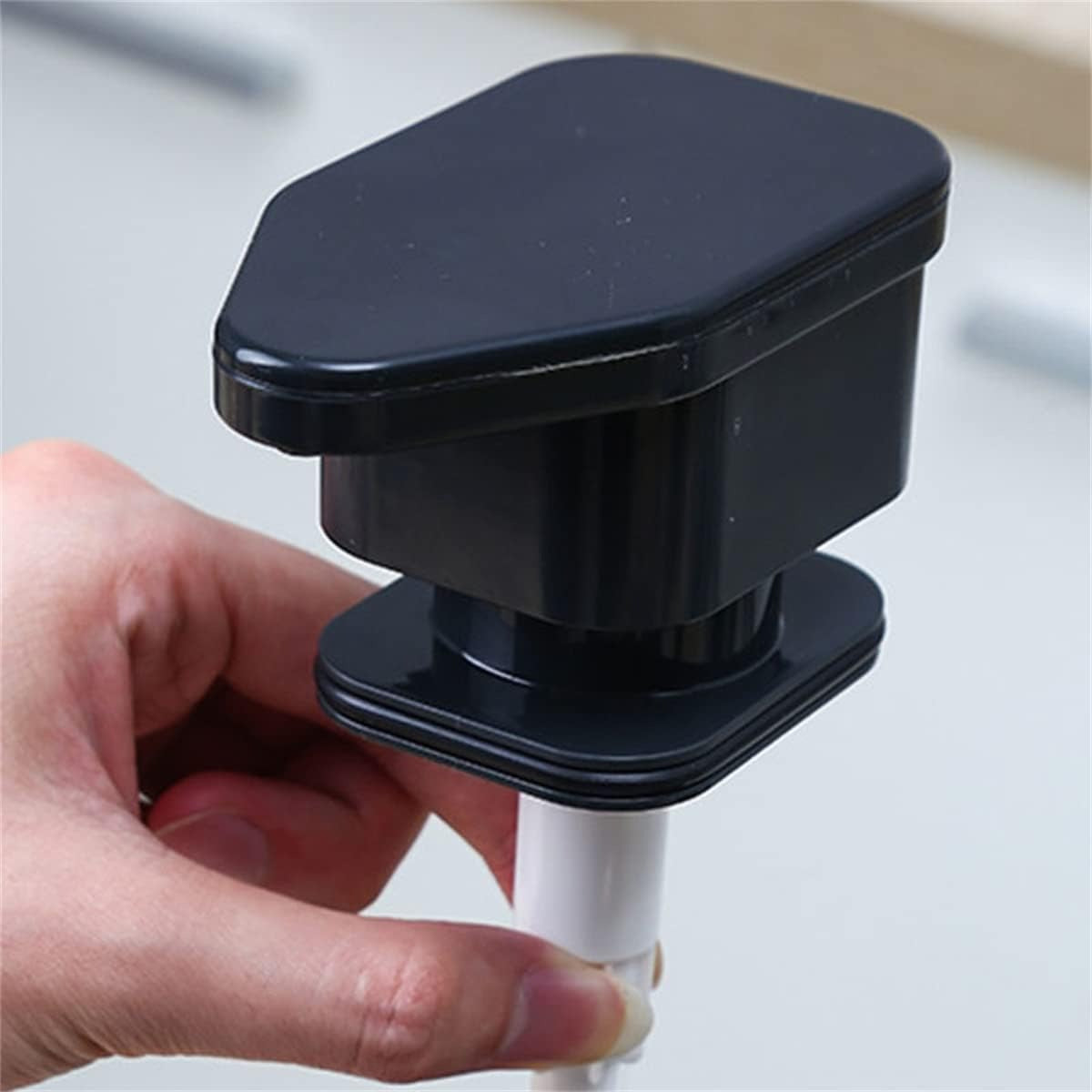 Dispensador De Lavalozas Jabón Y Porta Esponja Organizador Color Plateado